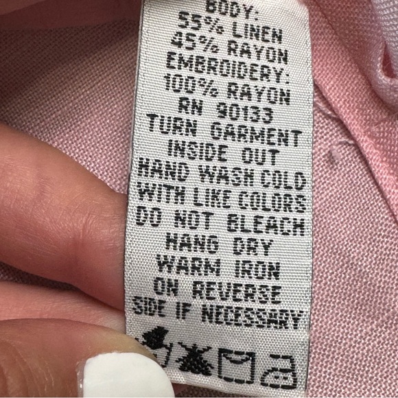 Bob Mackie Wearable Art Pink Laser Cut Out Detail Open Front Blazer size Large - Picture 9 of 12